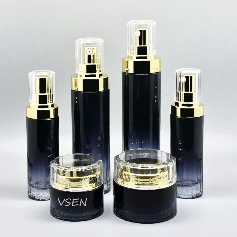 新款高档hth.com套装瓶子 乳液按压瓶子定制 面霜(图10)